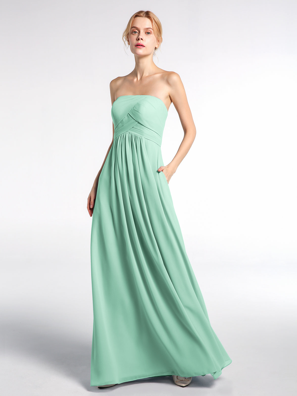 Mint green maxi dress uk online