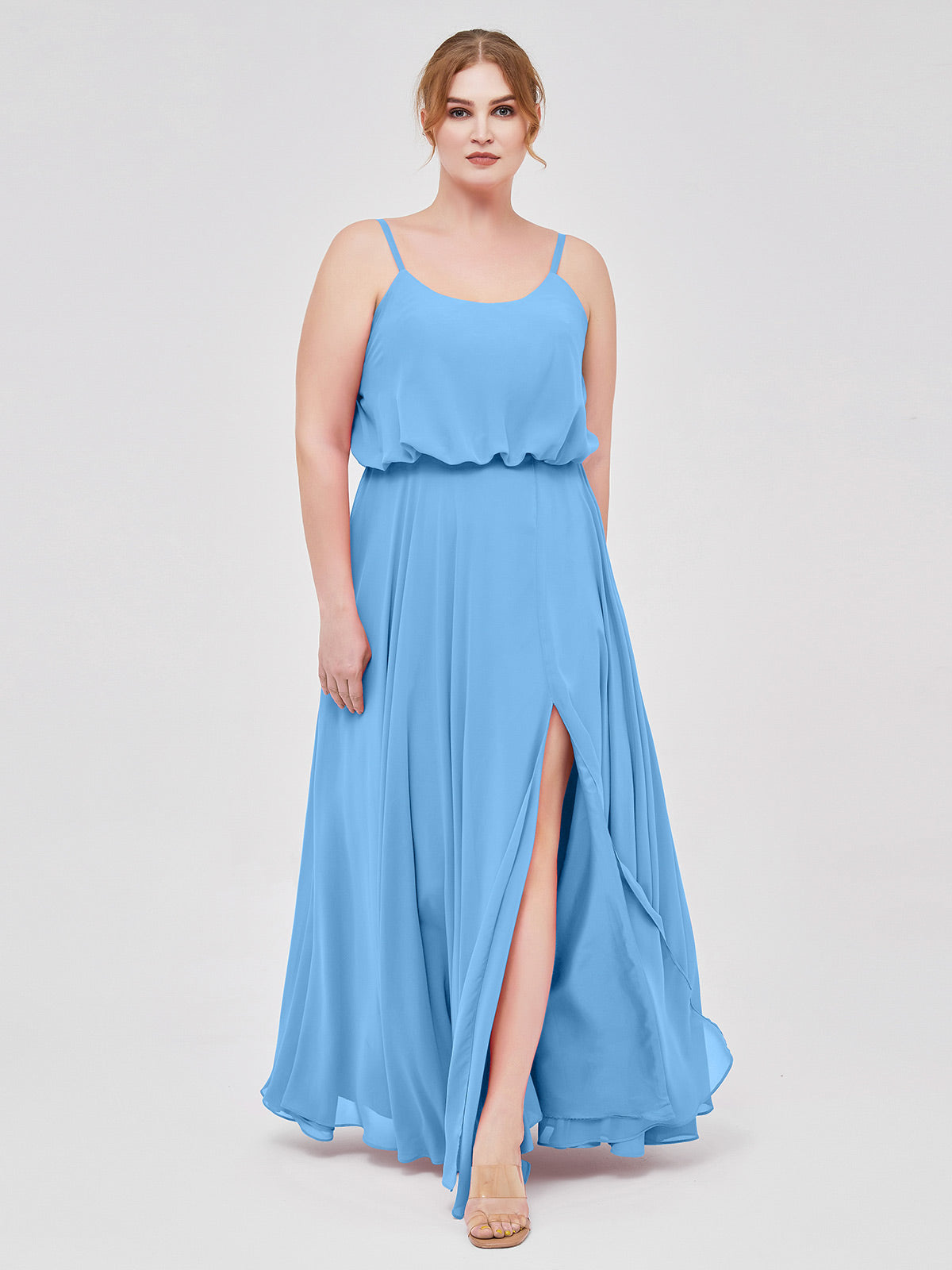 Light blue maxi dress plus clearance size