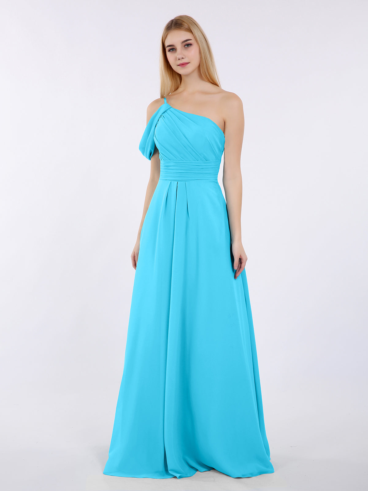 Pool blue best sale bridesmaid dresses