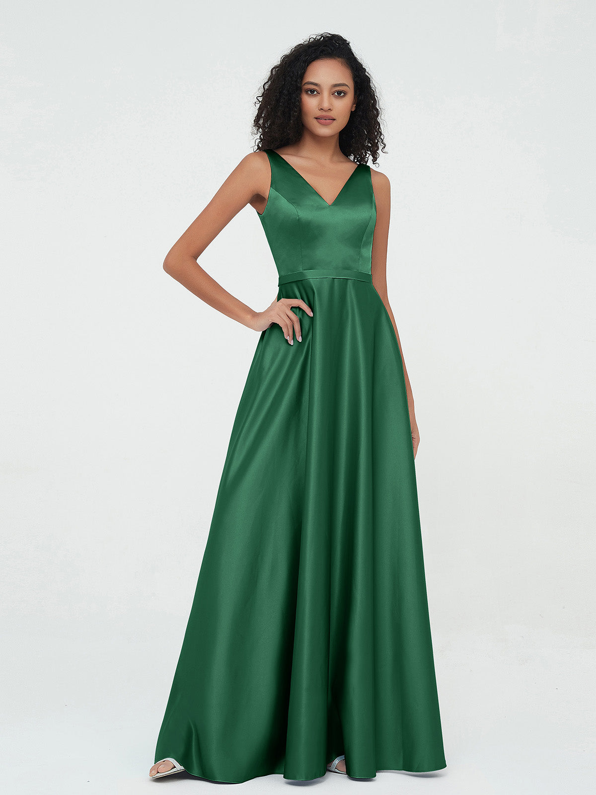 Olive green dress 2025 with pockets