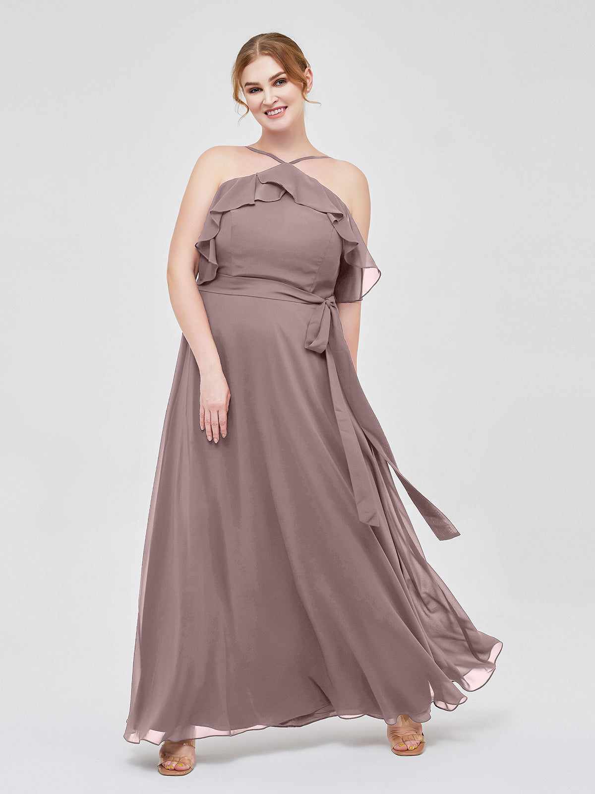 Mauve dress top plus size