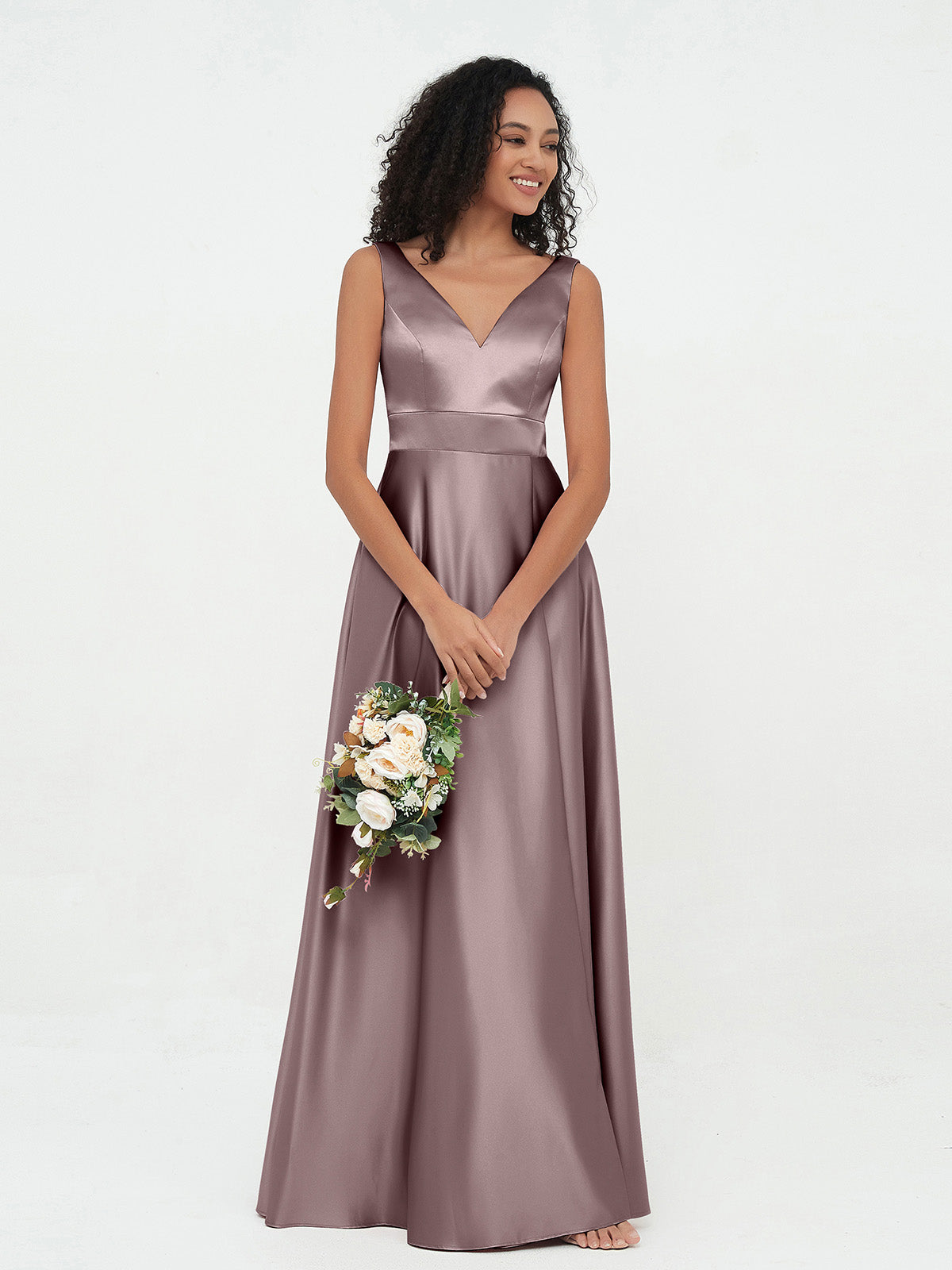 Mauve dress hotsell