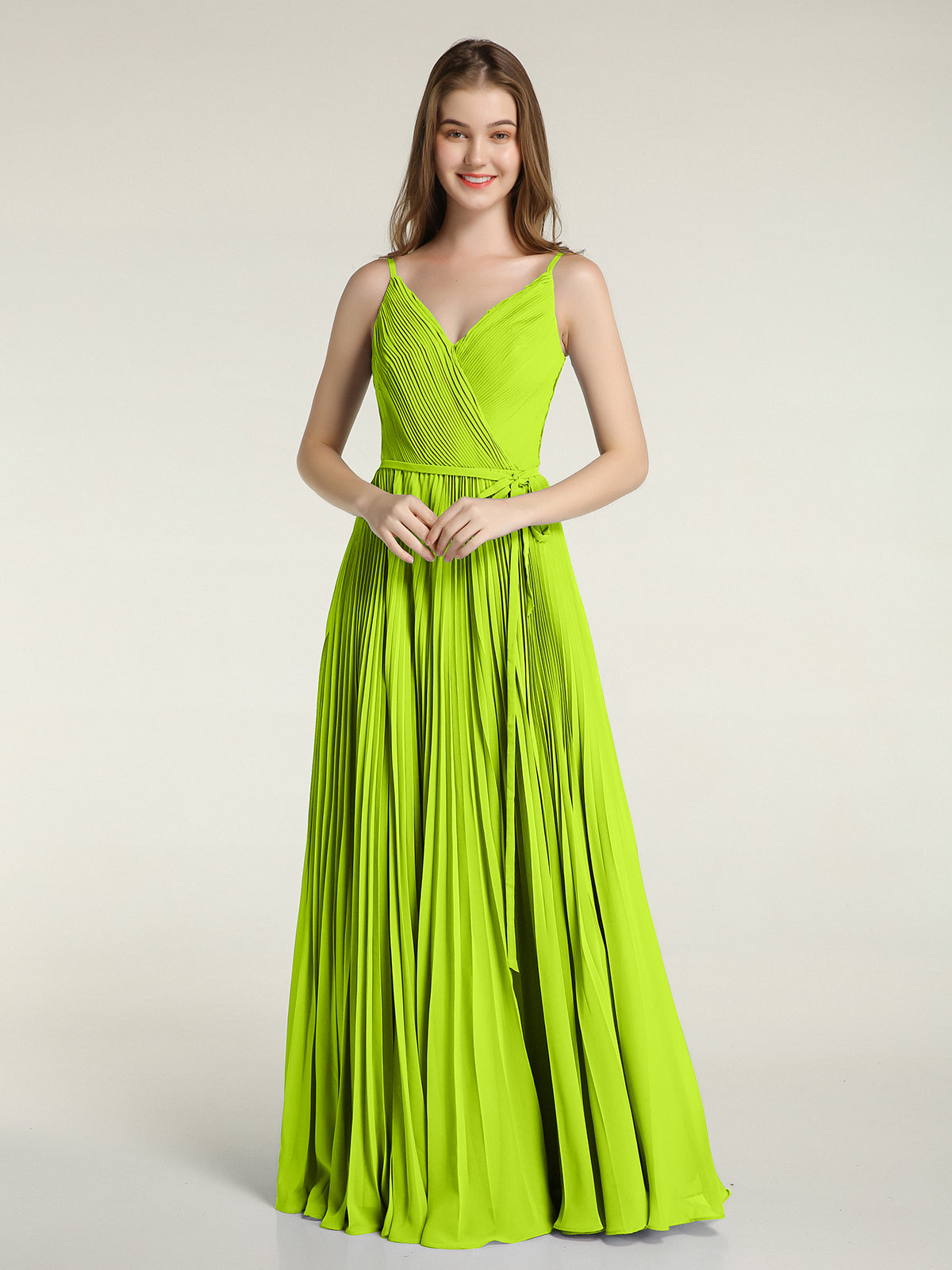 Lime green outlet ball gown skirt