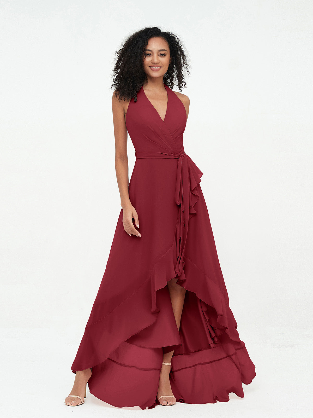 red burgundy dress Venus Love Dress main image 0