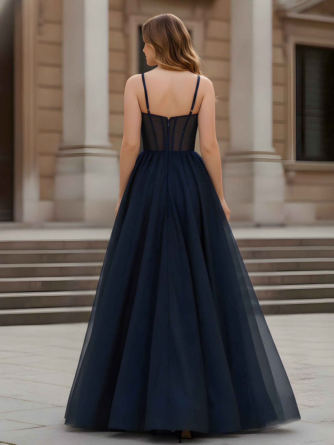 Navy Prom Dresses - Design to Flatter Every Figure  BABARONI UK