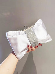 Women's Bow Diamond Evening Bag