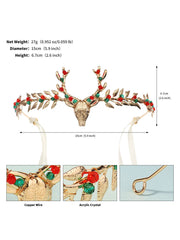 Christmas Hair Accessories Rhinestone Headband