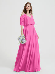 Spaghetti Strap Dresses with Flutter Sleeves Azalea