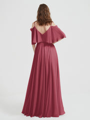 Spaghetti Strap Dresses with Flutter Sleeves Cinnamon Rose Plus Size