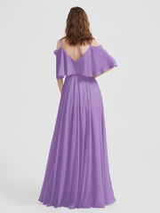 Spaghetti Strap Dresses with Flutter Sleeves Tahiti