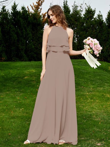 Rose shop taupe dress