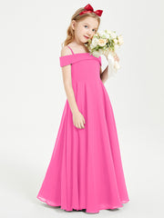 Off-the-Shoulder Dresses for Stylish Junior Bridesmaids Azalea