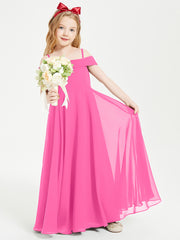 Off-the-Shoulder Dresses for Stylish Junior Bridesmaids Azalea