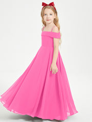 Off-the-Shoulder Dresses for Stylish Junior Bridesmaids Azalea