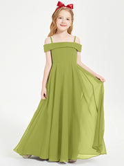Off-the-Shoulder Dresses for Stylish Junior Bridesmaids Clover