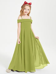 Off-the-Shoulder Dresses for Stylish Junior Bridesmaids Clover