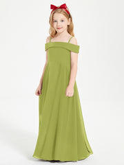 Off-the-Shoulder Dresses for Stylish Junior Bridesmaids Clover