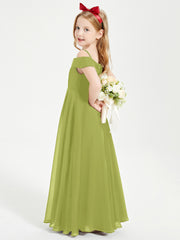 Off-the-Shoulder Dresses for Stylish Junior Bridesmaids Clover