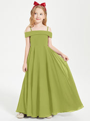 Off-the-Shoulder Dresses for Stylish Junior Bridesmaids Clover