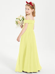 Off-the-Shoulder Dresses for Stylish Junior Bridesmaids Daffodil