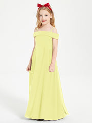 Off-the-Shoulder Dresses for Stylish Junior Bridesmaids Daffodil