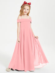 Off-the-Shoulder Dresses for Stylish Junior Bridesmaids Flamingo
