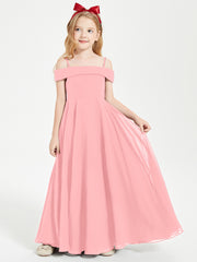 Off-the-Shoulder Dresses for Stylish Junior Bridesmaids Flamingo