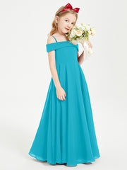 Off-the-Shoulder Dresses for Stylish Junior Bridesmaids Jade