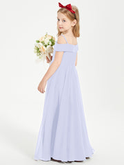 Off-the-Shoulder Dresses for Stylish Junior Bridesmaids Lavender