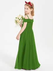 Off-the-Shoulder Dresses for Stylish Junior Bridesmaids Moss