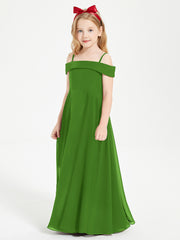Off-the-Shoulder Dresses for Stylish Junior Bridesmaids Moss