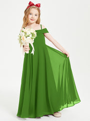 Off-the-Shoulder Dresses for Stylish Junior Bridesmaids Moss