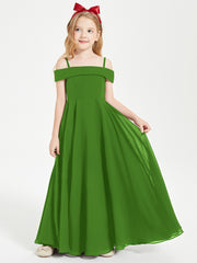 Off-the-Shoulder Dresses for Stylish Junior Bridesmaids Moss