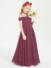 Off-the-Shoulder Dresses for Stylish Junior Bridesmaids Mulberry