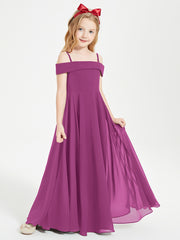 Off-the-Shoulder Dresses for Stylish Junior Bridesmaids Orchid