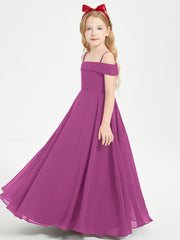 Off-the-Shoulder Dresses for Stylish Junior Bridesmaids Orchid