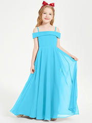 Off-the-Shoulder Dresses for Stylish Junior Bridesmaids Pool
