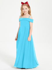 Off-the-Shoulder Dresses for Stylish Junior Bridesmaids Pool