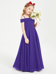 Off-the-Shoulder Dresses for Stylish Junior Bridesmaids Regency