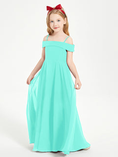 Off-the-Shoulder Dresses for Stylish Junior Bridesmaids Spa