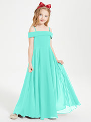 Off-the-Shoulder Dresses for Stylish Junior Bridesmaids Spa