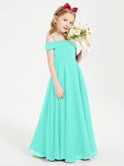 Off-the-Shoulder Dresses for Stylish Junior Bridesmaids Spa