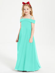 Off-the-Shoulder Dresses for Stylish Junior Bridesmaids Spa