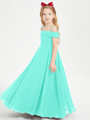 Off-the-Shoulder Dresses for Stylish Junior Bridesmaids Spa