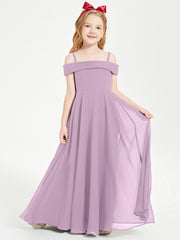 Off-the-Shoulder Dresses for Stylish Junior Bridesmaids Wisteria