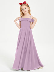 Off-the-Shoulder Dresses for Stylish Junior Bridesmaids Wisteria