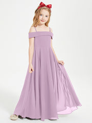 Off-the-Shoulder Dresses for Stylish Junior Bridesmaids Wisteria