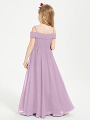 Off-the-Shoulder Dresses for Stylish Junior Bridesmaids Wisteria