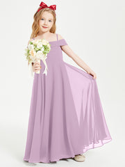 Off-the-Shoulder Dresses for Stylish Junior Bridesmaids Wisteria