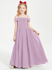 Off-the-Shoulder Dresses for Stylish Junior Bridesmaids Wisteria